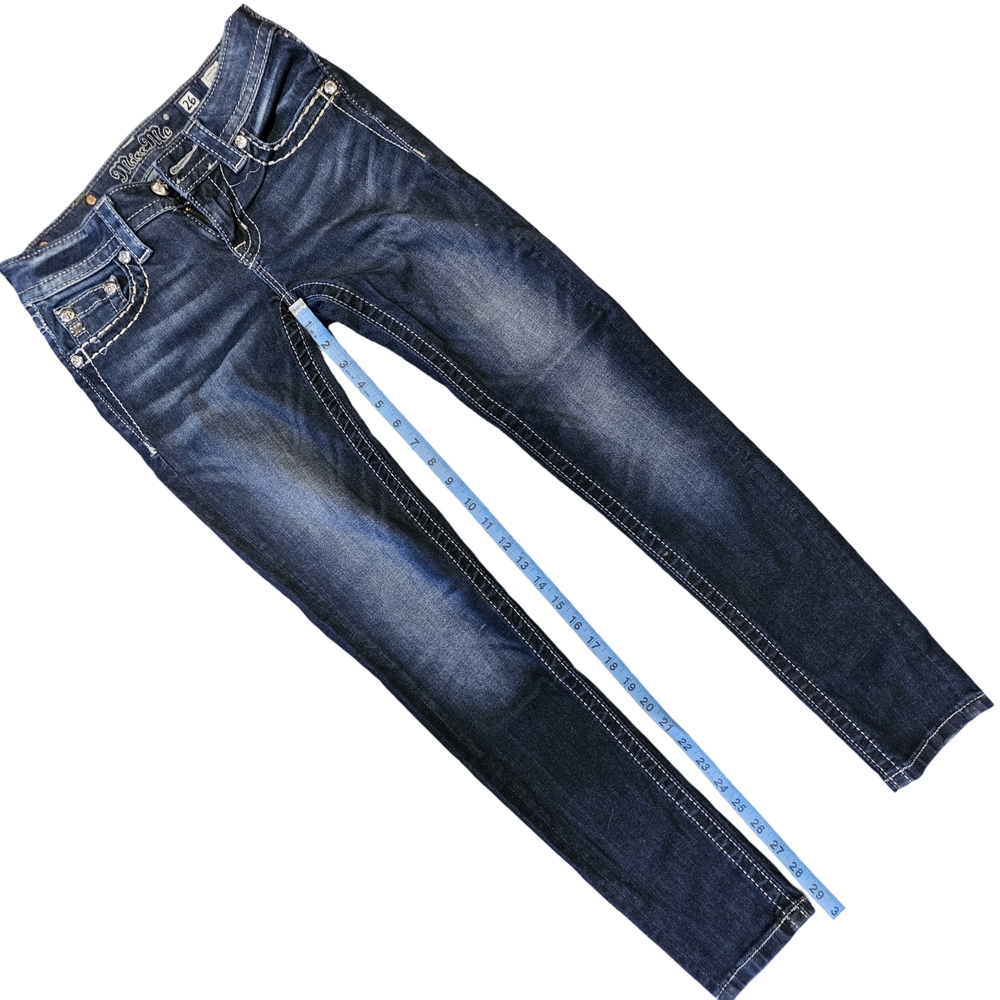 Womens Blue Denim Jeans - Picture 4 of 6